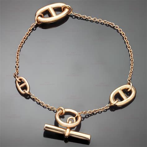 hermes farandole bracelet rose gold|Hermès 18K Farandole Bracelet .